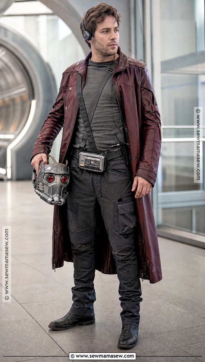 Star Lord Cosplay With Red Jacket - 35 marvel cosplay ideas