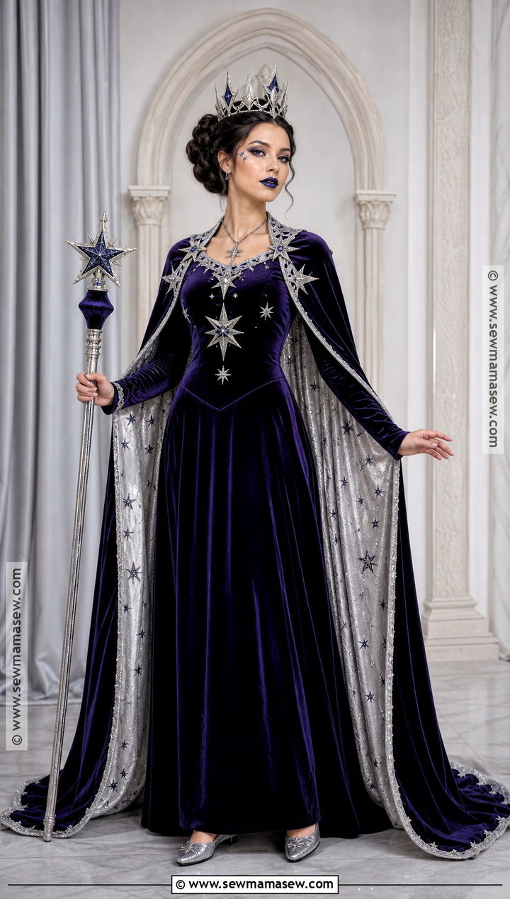 Star Queen Costume With Royal Cape - 35 star costume ideas