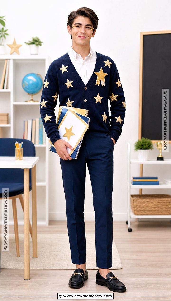 Star Student Costume With School Outfit - 35 star costume ideas