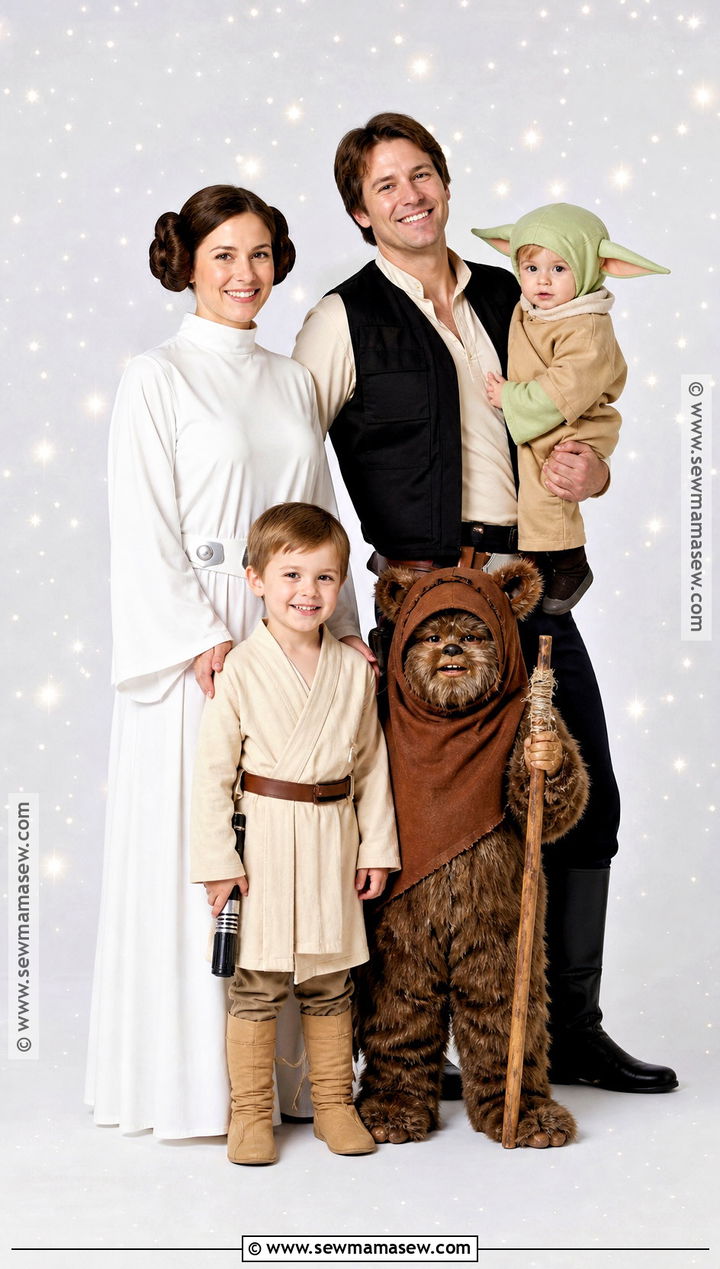 Star Wars Family Costume - 35 family halloween costume ideas