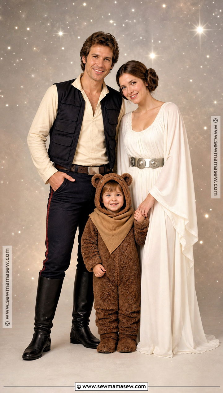 Star Wars Family Costume - 45 family of 3 halloween costumes