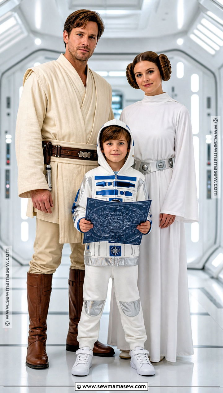 Star Wars Family Costume - 30 3 Family Halloween Costumes