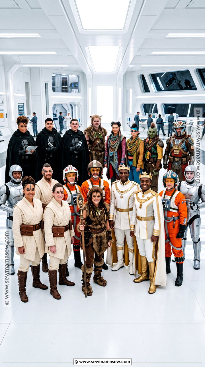 Star Wars Galaxy Group Costume - 35 big group costume ideas