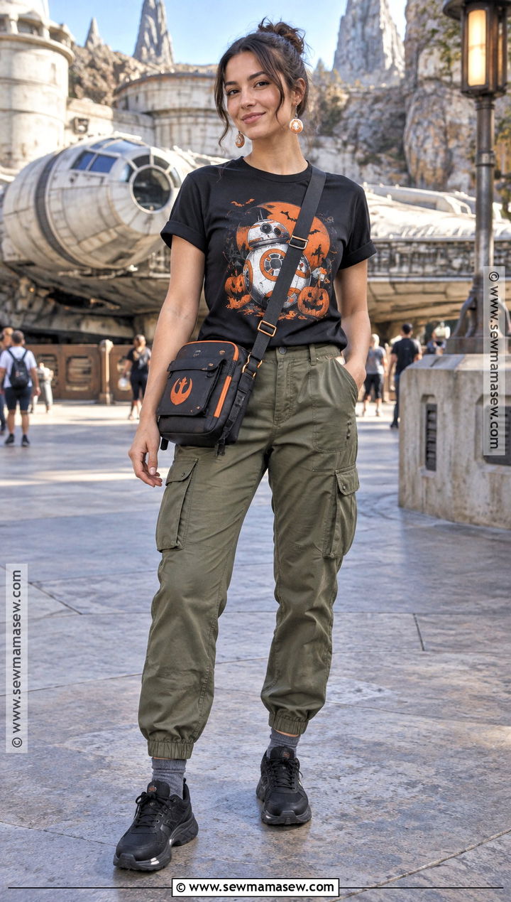 Star Wars Halloween T Shirt And Cargo Pants Disney Outfit - 25 october disney outfits