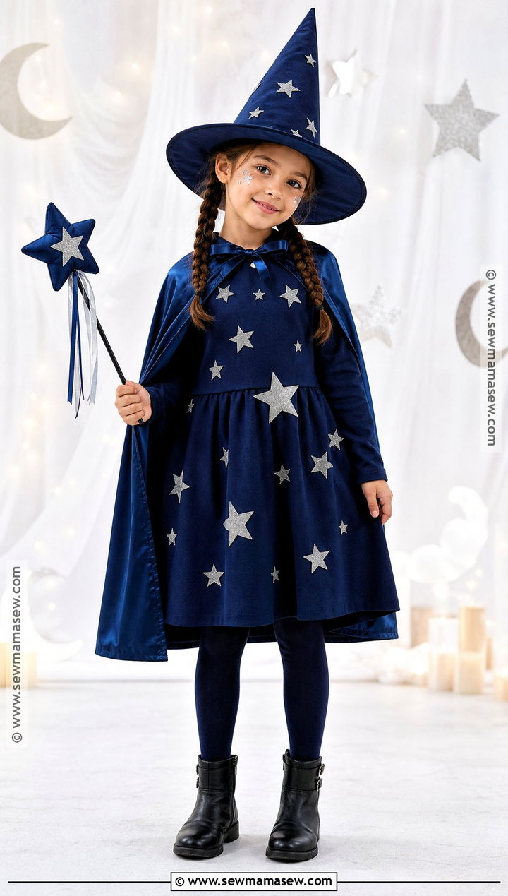 Star Witch Costume - 30 witch costumes for kids