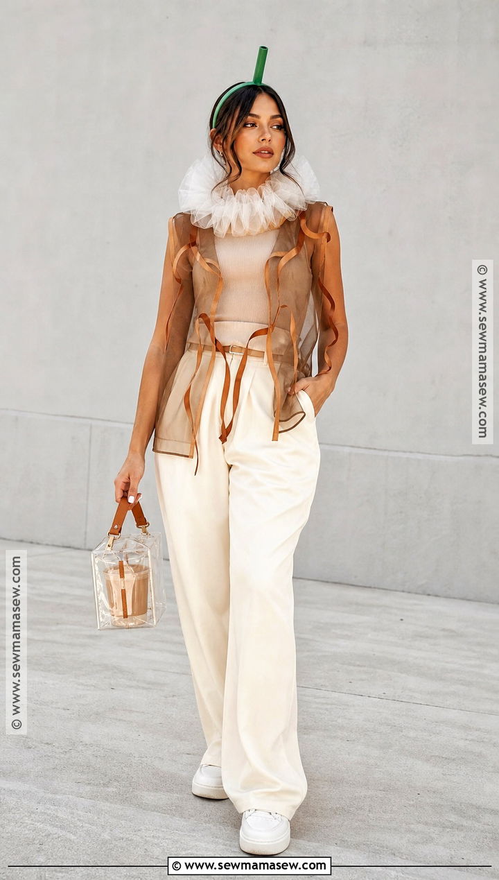 Starbucks Caramel Macchiato Costume - 30 Starbucks Halloween Costume Ideas