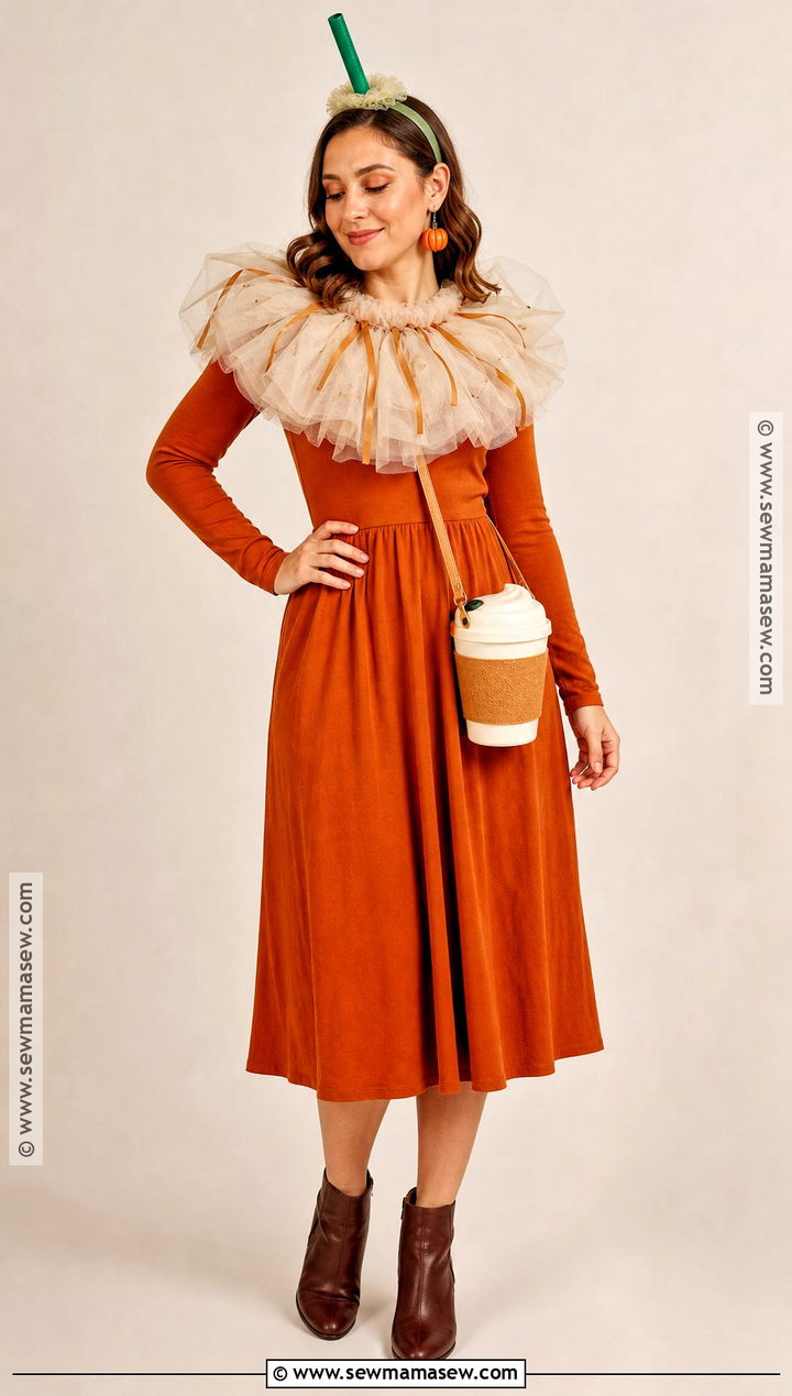Starbucks Pumpkin Spice Latte Costume - 30 Starbucks Halloween Costume Ideas