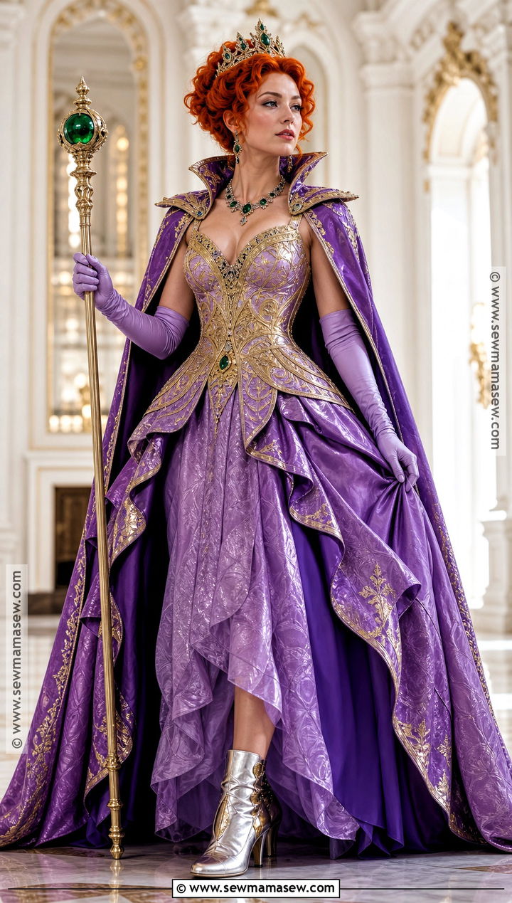 Starfire Coronation Costume - 50 starfire costume ideas