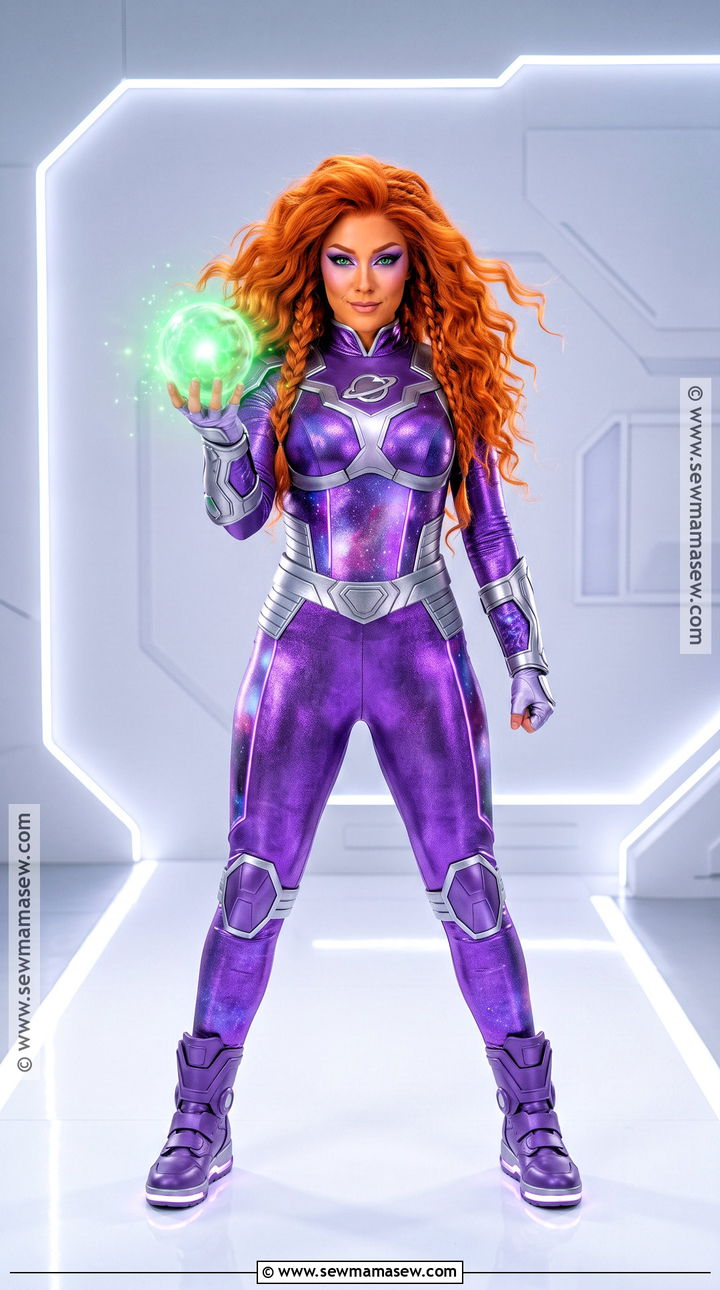 Starfire Costume - 35 redhead halloween costumes