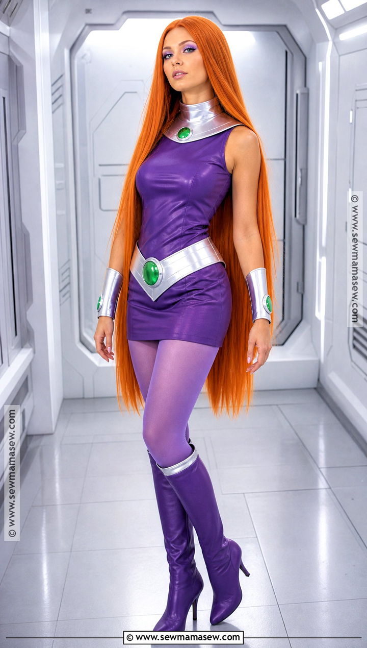 Starfire Costume With Long Red Hair - 40 red hair costume ideas