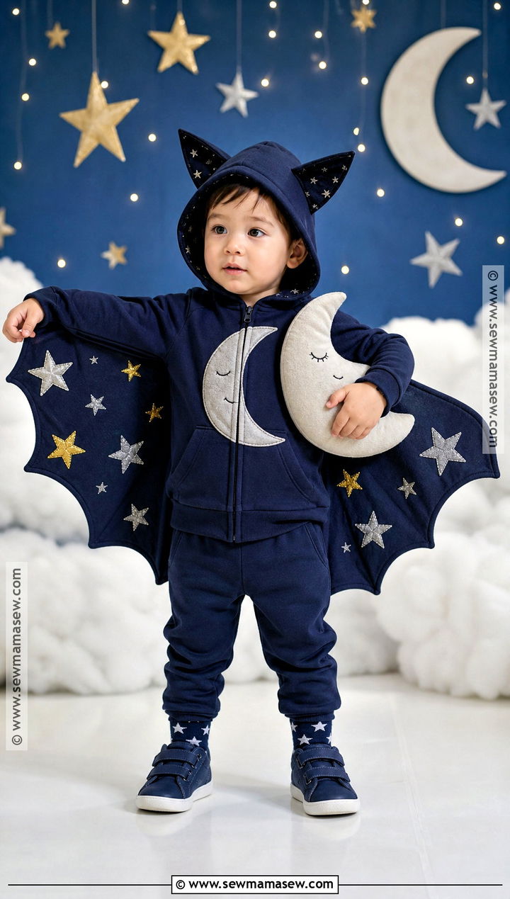 Starry Night Toddler Bat Costume - 30 toddler bat costume ideas