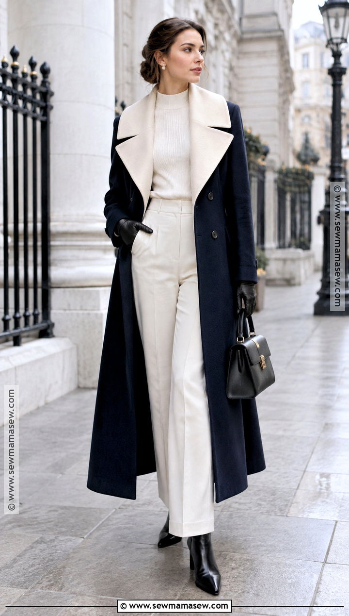 Statement Collar Coat Outfit - 20 autumn winter 2026 fashion trends