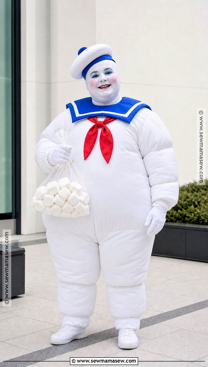 Stay Puft Marshmallow Man Ghostbusters Costume - 40 ghostbusters costume ideas