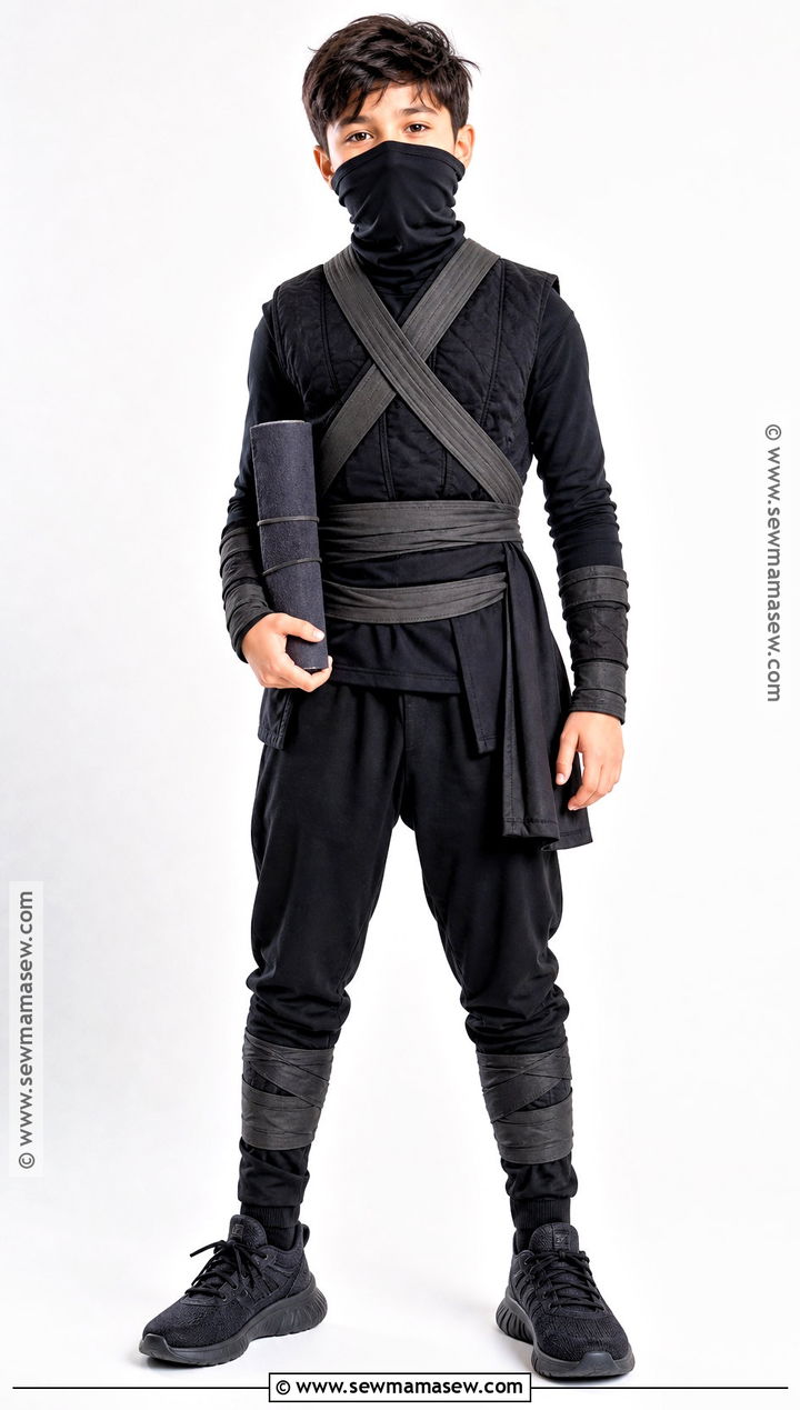 Stealth Ninja Costume - 40 halloween costumes for boys