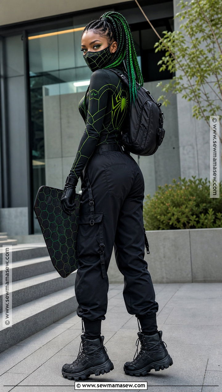 Stealth Spider Man Costume - 30 girl spiderman costume ideas