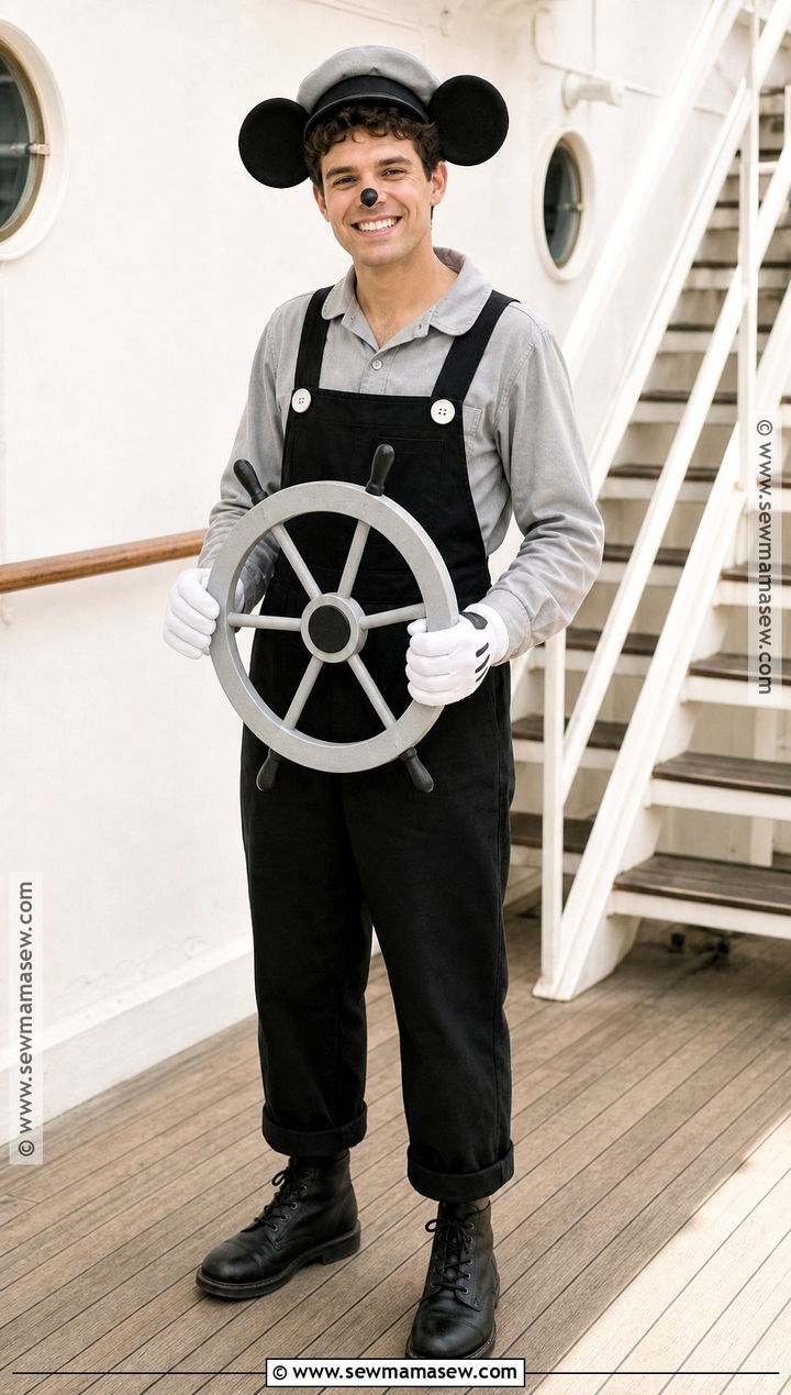 Steamboat Willie Mickey Mouse Costume - 35 mickey mouse costume ideas