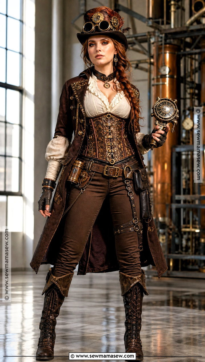 Steampunk Airship Pirate Cosplay - 30 pirate cosplay ideas for females