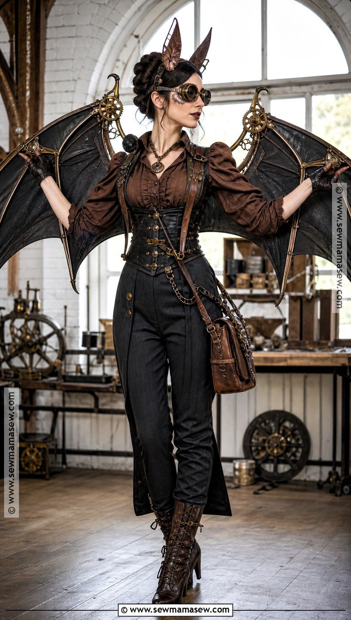 Steampunk Bat Costume - 35 Bat Costume Women's Ideas