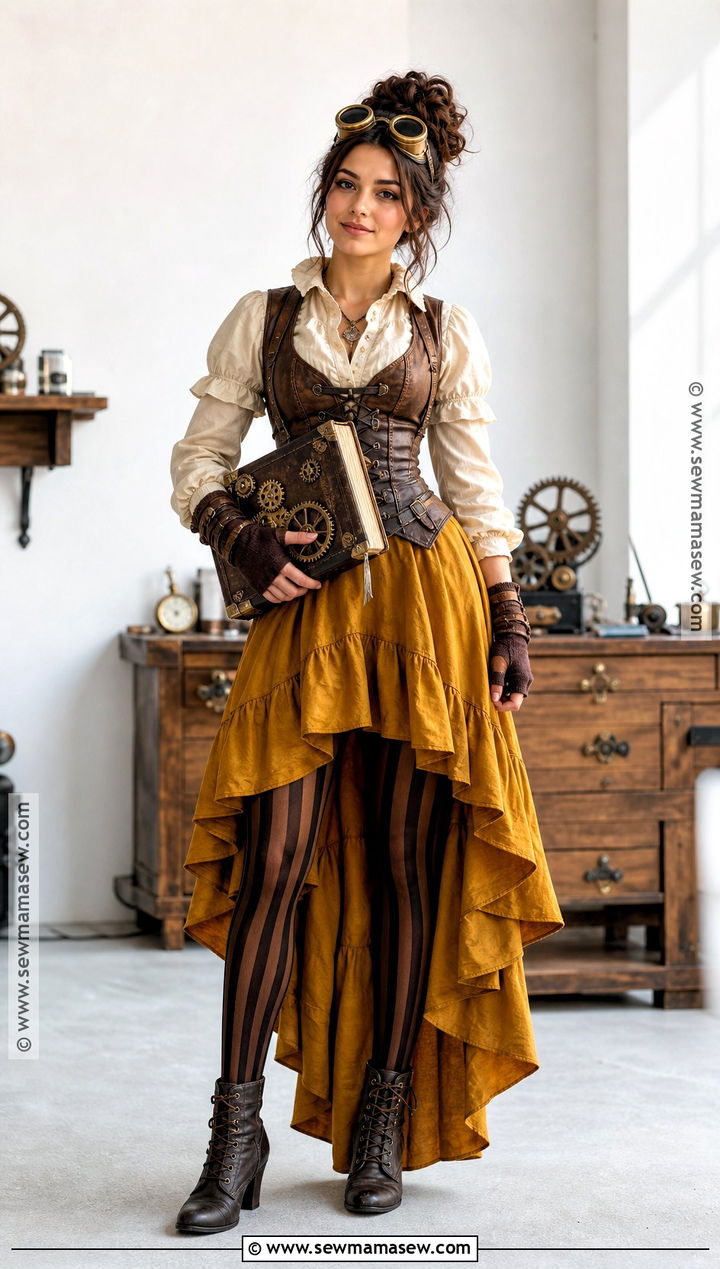 Steampunk Belle Costume - 50 belle costume ideas