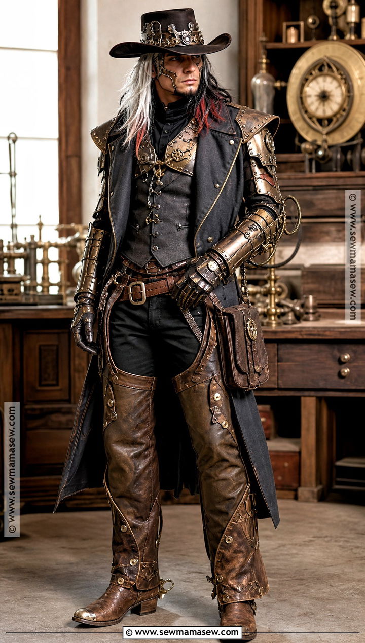 Steampunk Boothill Cosplay With Brass Armor - 30 Boothill Cosplay Ideas