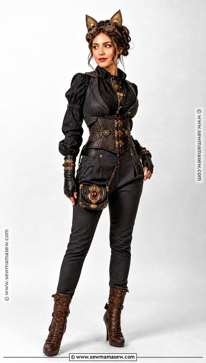Steampunk Catwoman Costume - 50 catwoman costume ideas