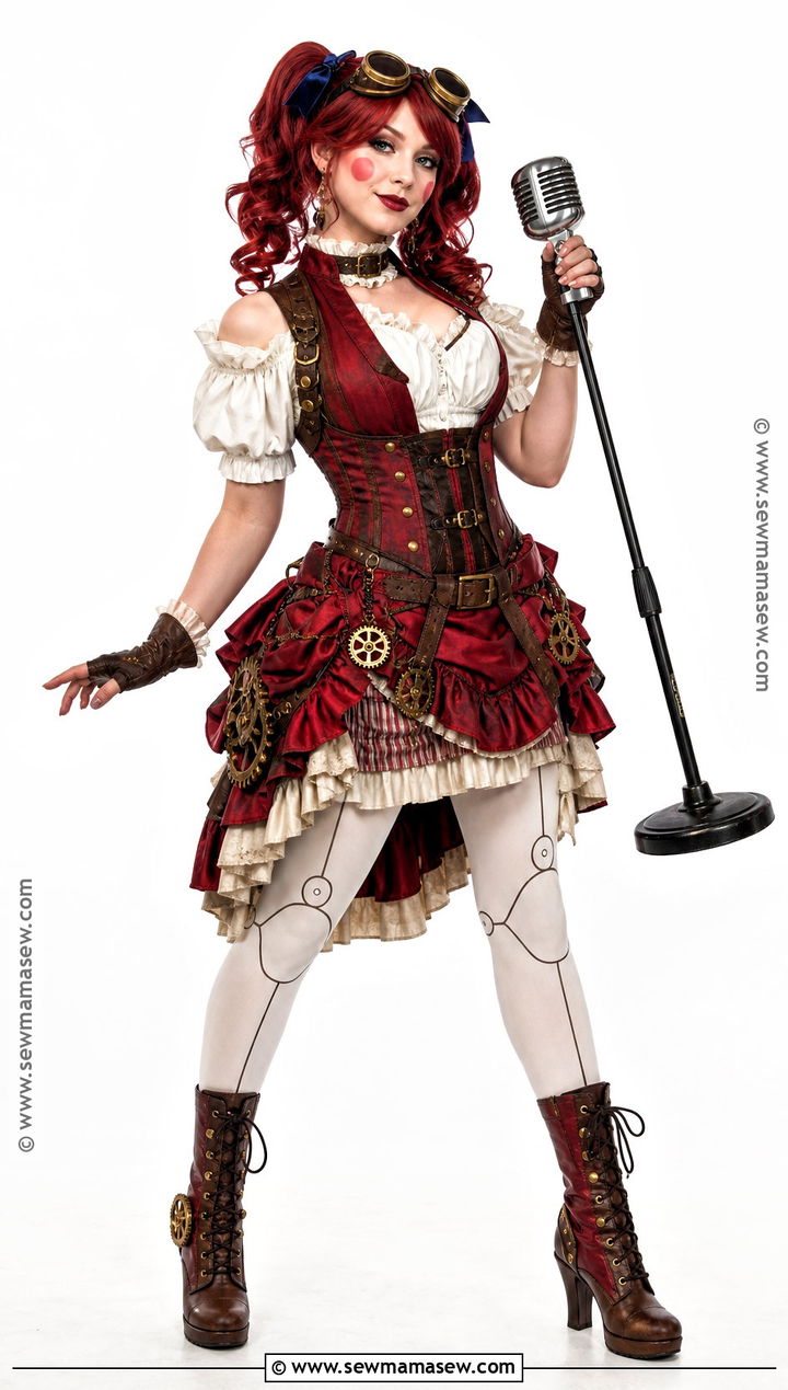 Steampunk Circus Baby Cosplay - 40 Circus Baby Cosplay Ideas