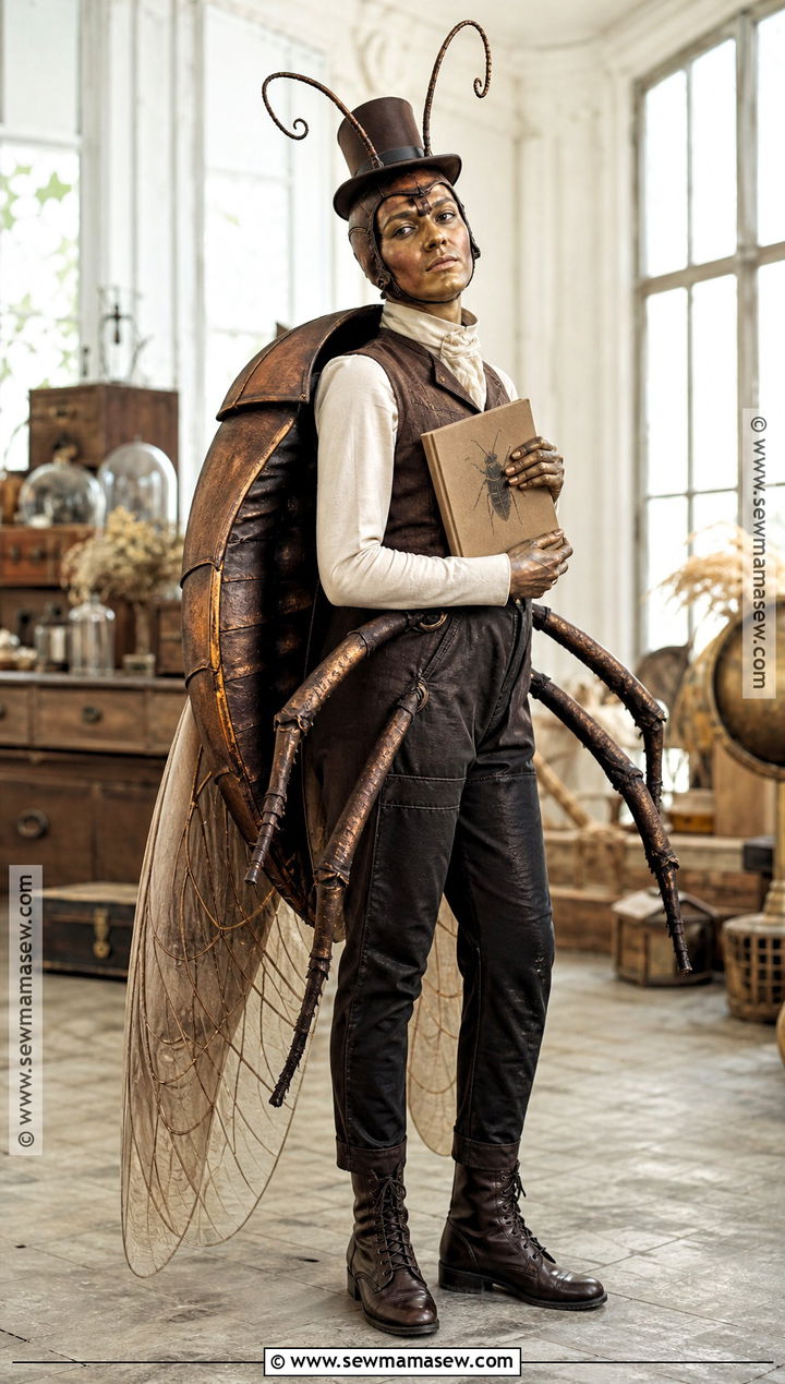 Steampunk Cockroach Costume - 30 Cockroach Costume Ideas