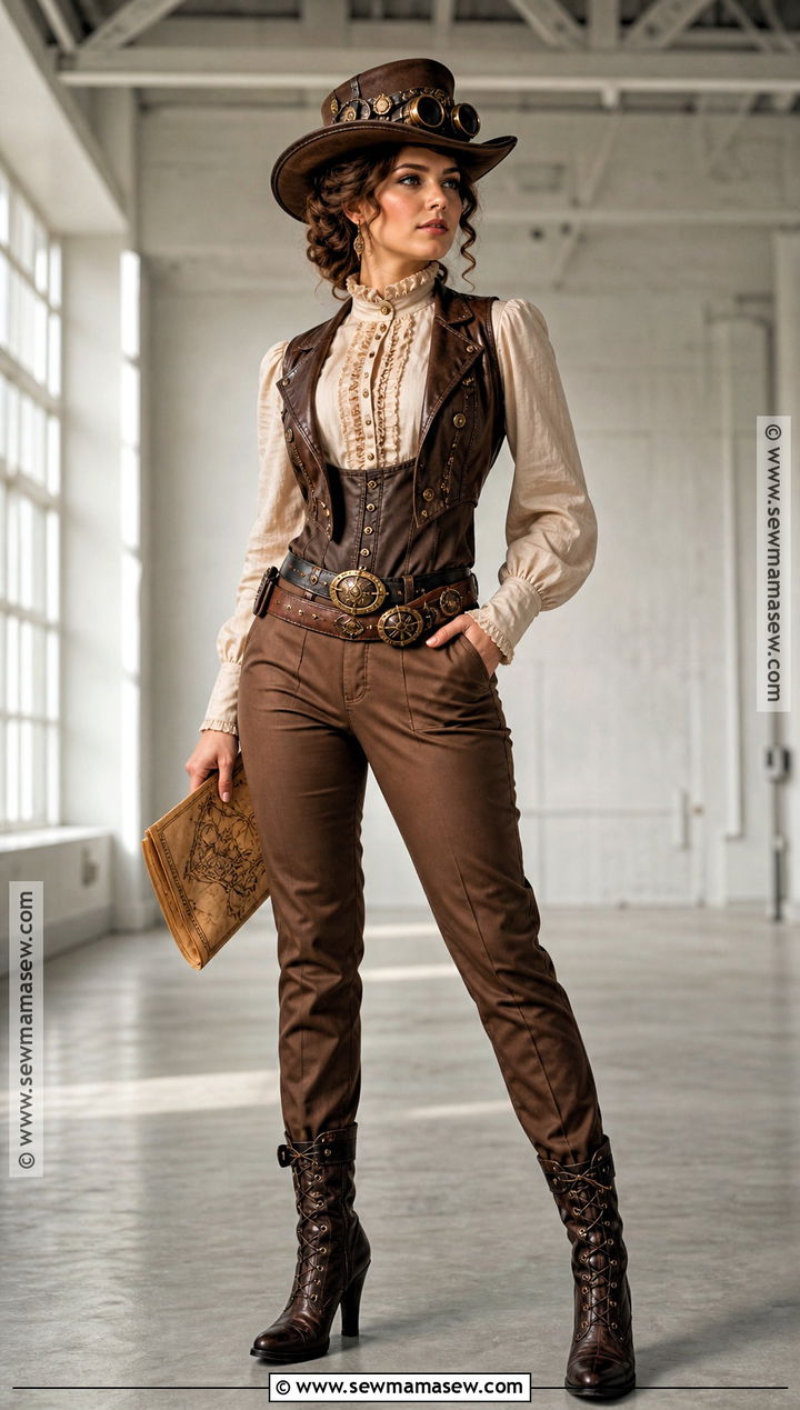 Steampunk Cowgirl Costume - 50 cowgirl costume ideas
