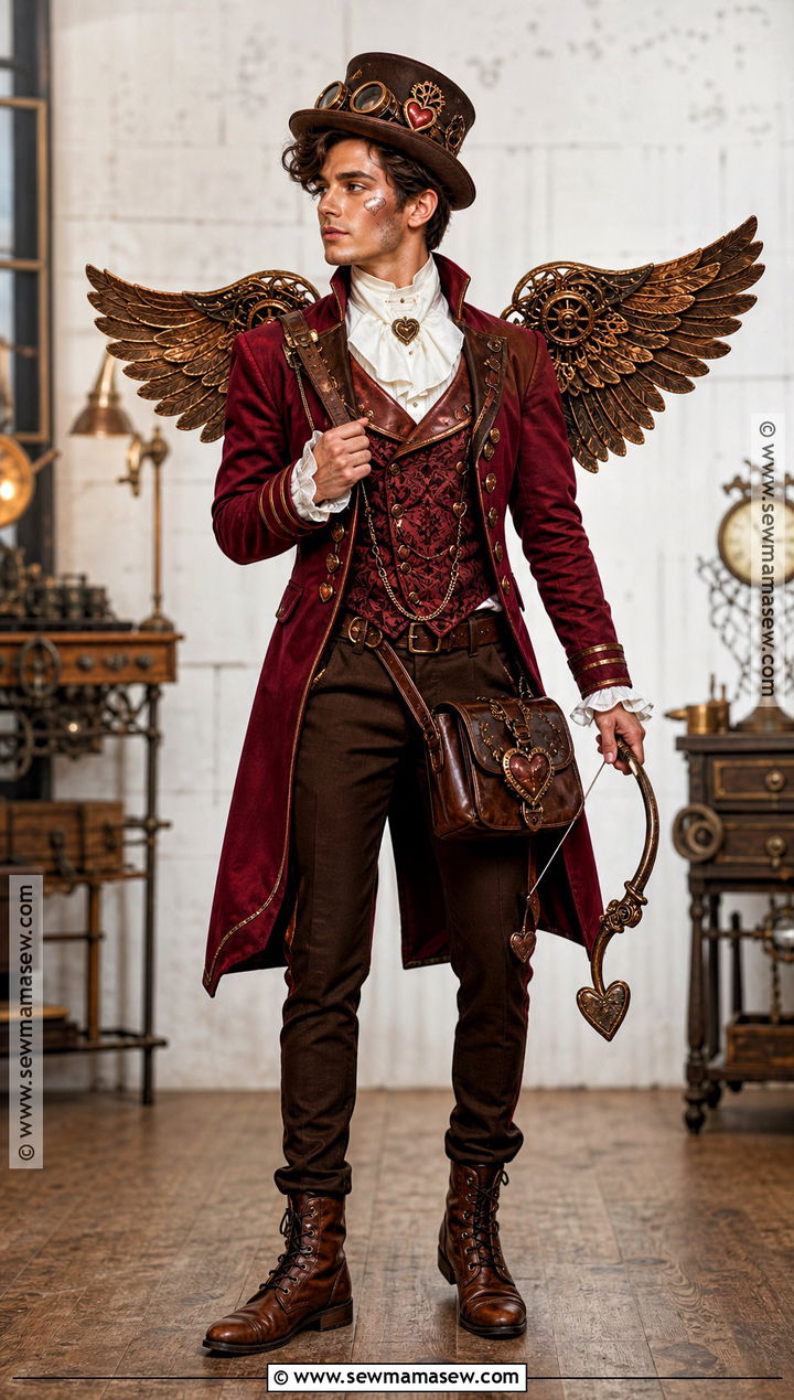 Steampunk Cupid Costume - 30 Cupid Costume Ideas for Men