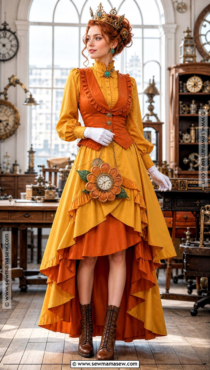 Steampunk Daisy Costume - 30 daisy mario costume ideas