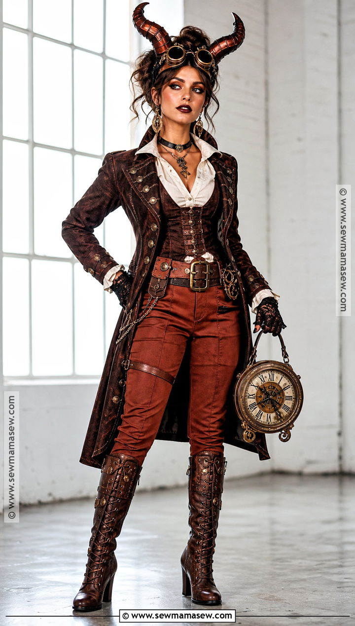 Steampunk Demon Halloween Costume - 35 demon halloween costume ideas