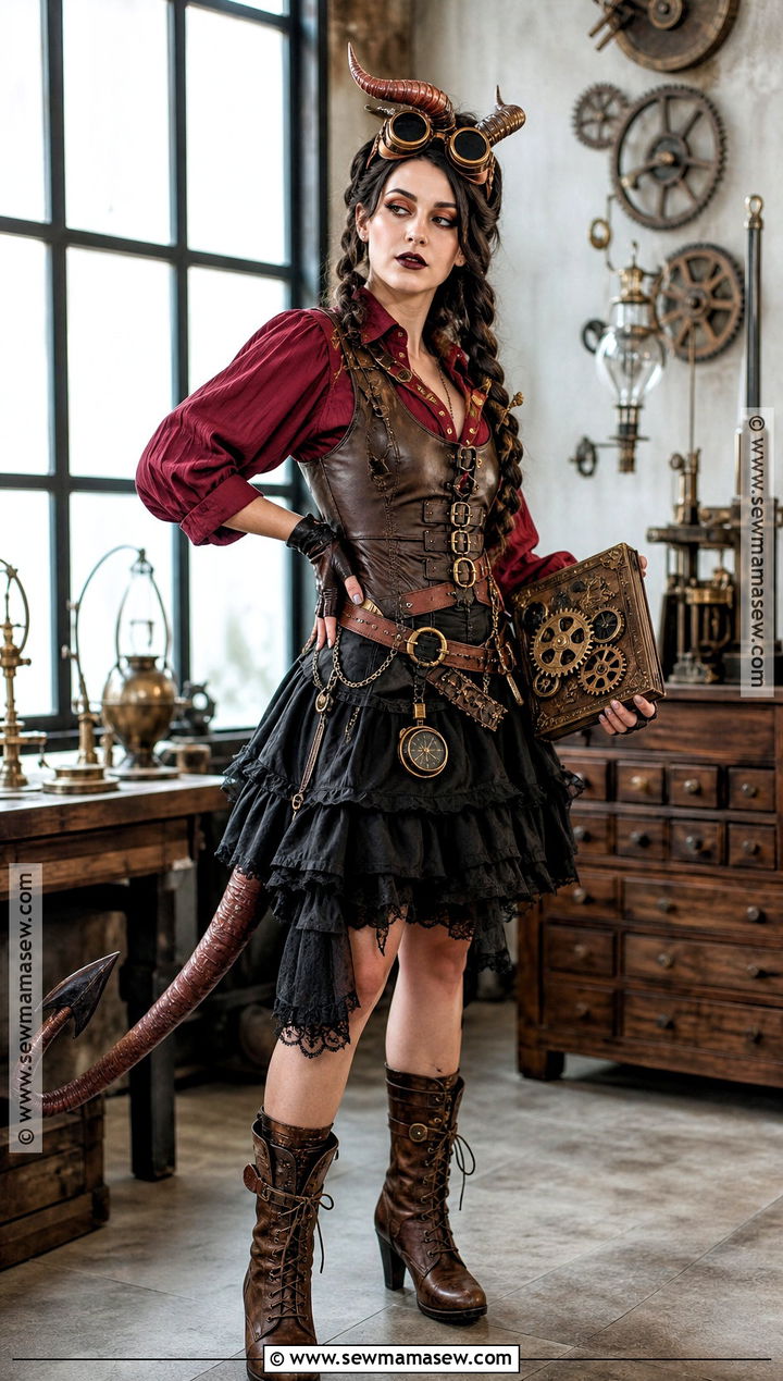 Steampunk Devil Cosplay - 30 Devil Cosplay Ideas