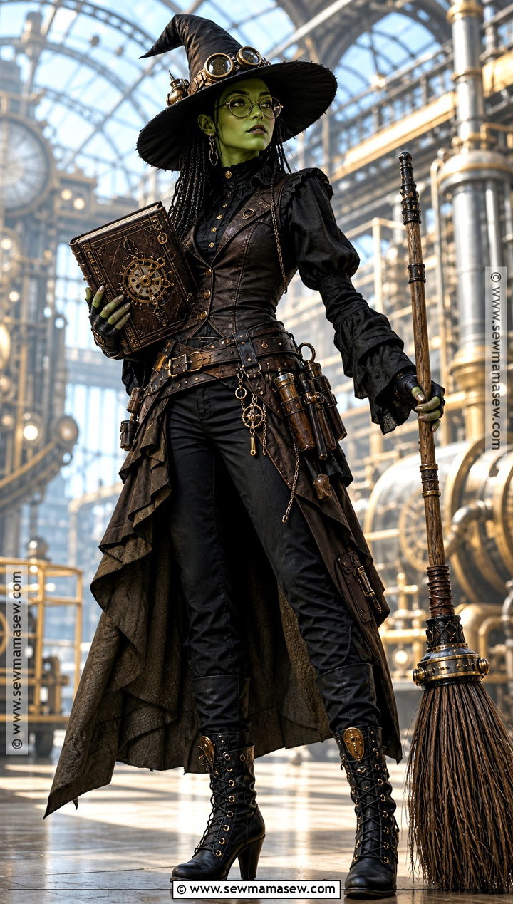 Steampunk Elphaba Cosplay - 30 Elphaba Cosplay Ideas