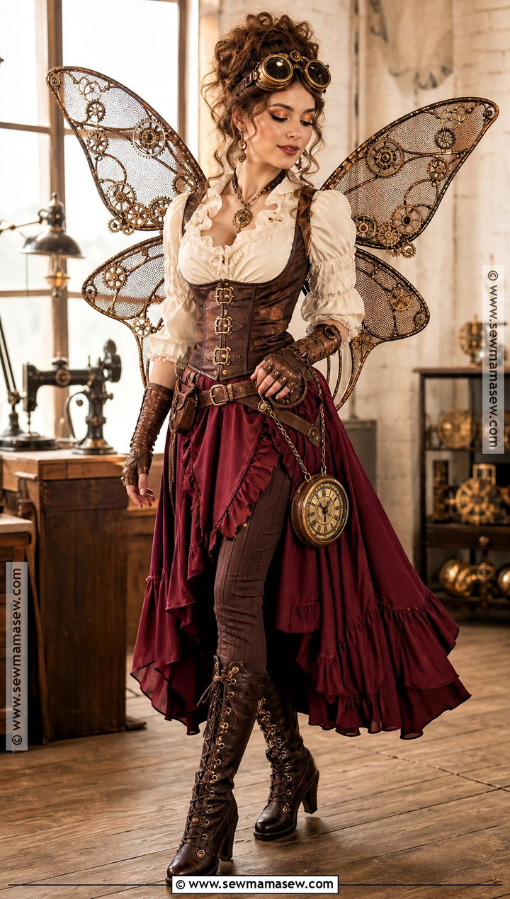Steampunk Fairy Costume - 35 fairy costume ideas for women