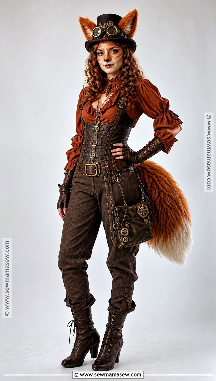 Steampunk Fox Costume - 30 Fox Costume Women's Ideas