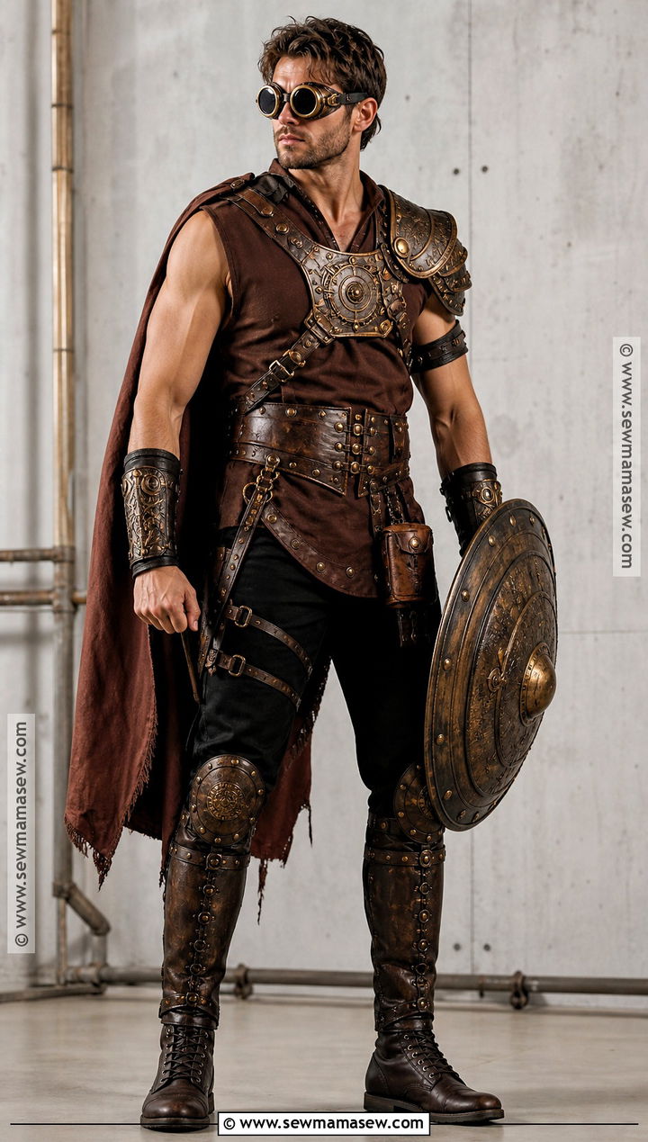 Steampunk Gladiator Costume - 30 gladiator costume ideas