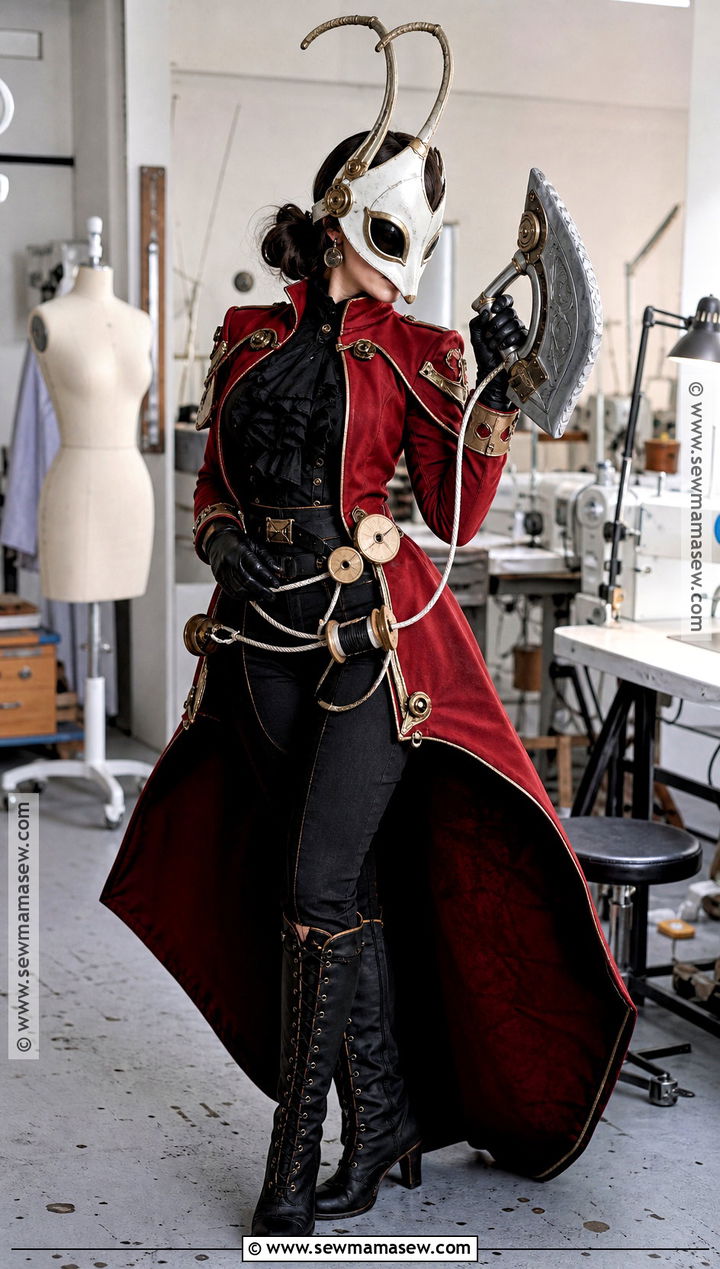 Steampunk Hornet Cosplay With Tailcoat Cape - 40 hornet cosplay ideas