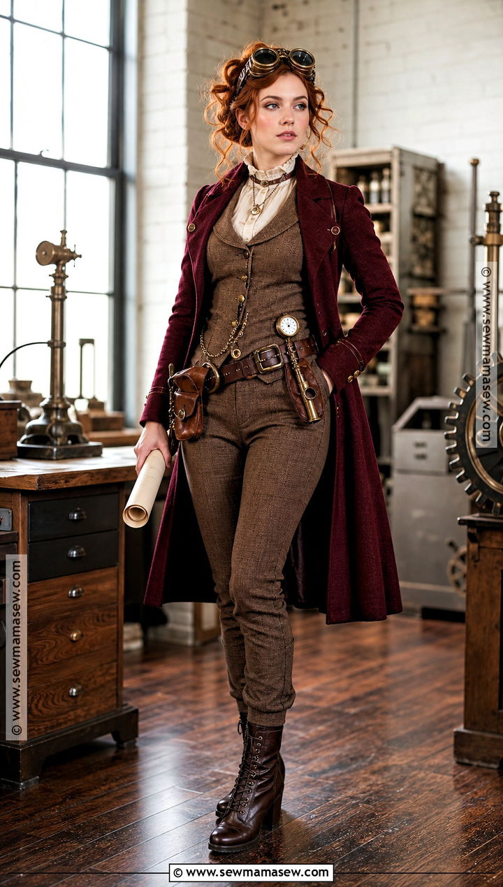 Steampunk Inventor Cosplay - 35 cosplay aesthetic ideas