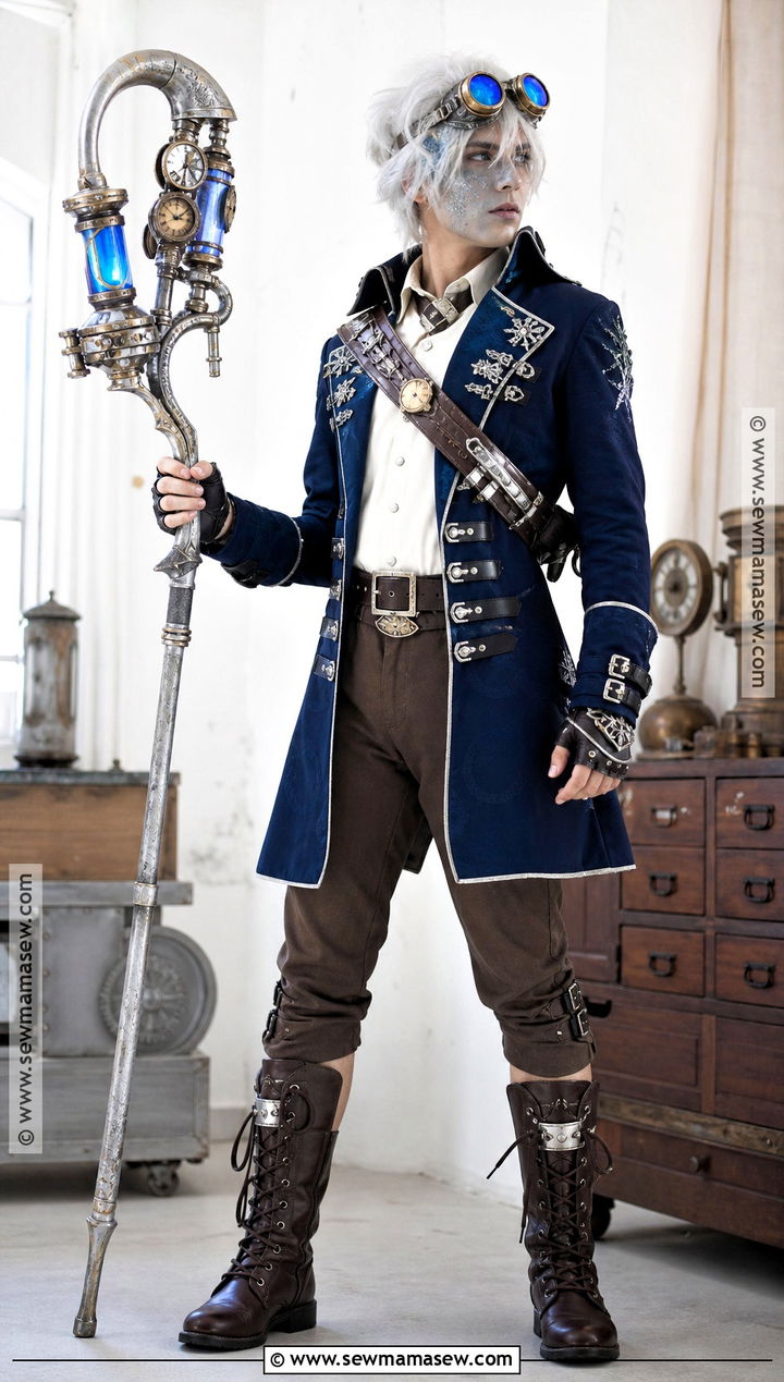 Steampunk Jack Frost Cosplay With Frosted Goggles - 30 Jack Frost Cosplay Ideas