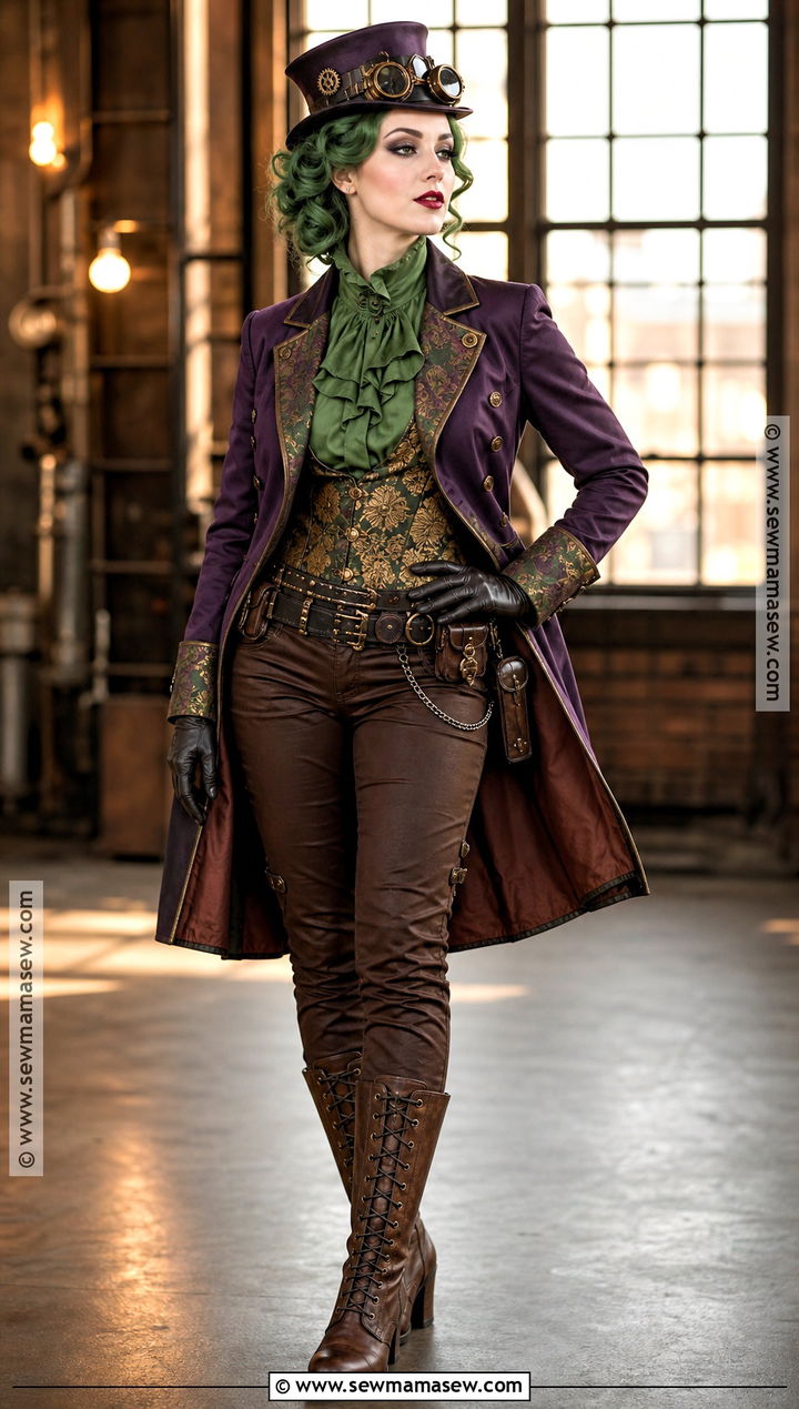 Steampunk Joker Costume - 30 Halloween Costumes Joker for Women