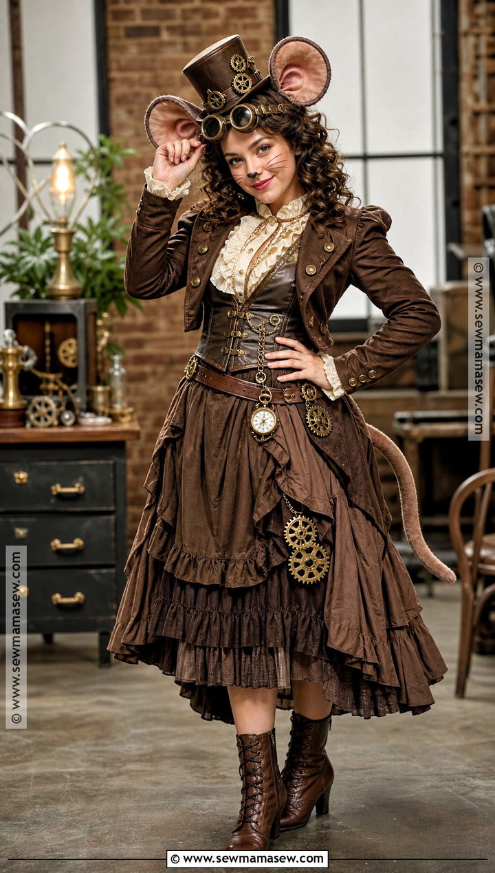 Steampunk Mouse Costume - 35 mouse halloween costumes