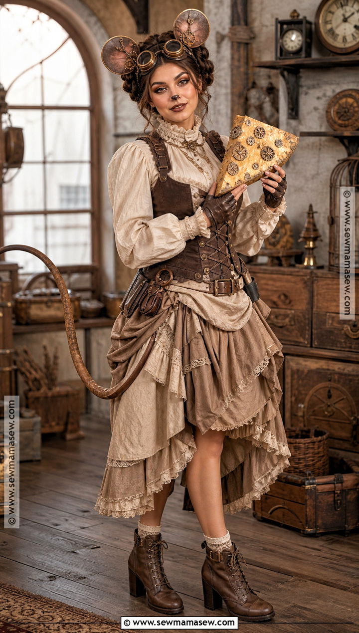 Steampunk Mouse Costume - 30 mouse costume ideas for women