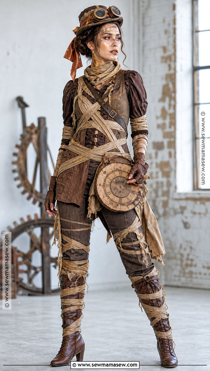 Steampunk Mummy Costume - 35 mummy costume ideas for women