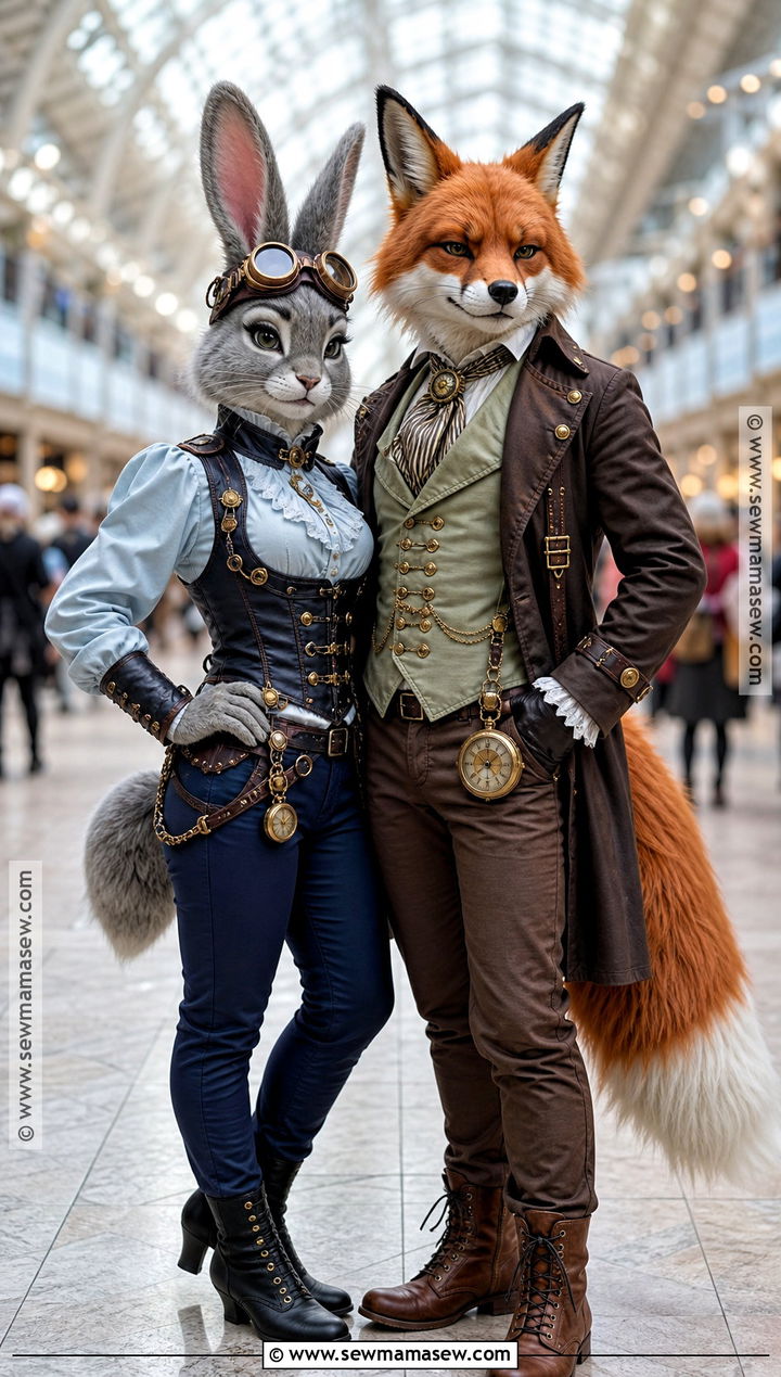 Steampunk Nick Wilde And Judy Hopps Costume - 30 nick wilde and judy hopps costume ideas
