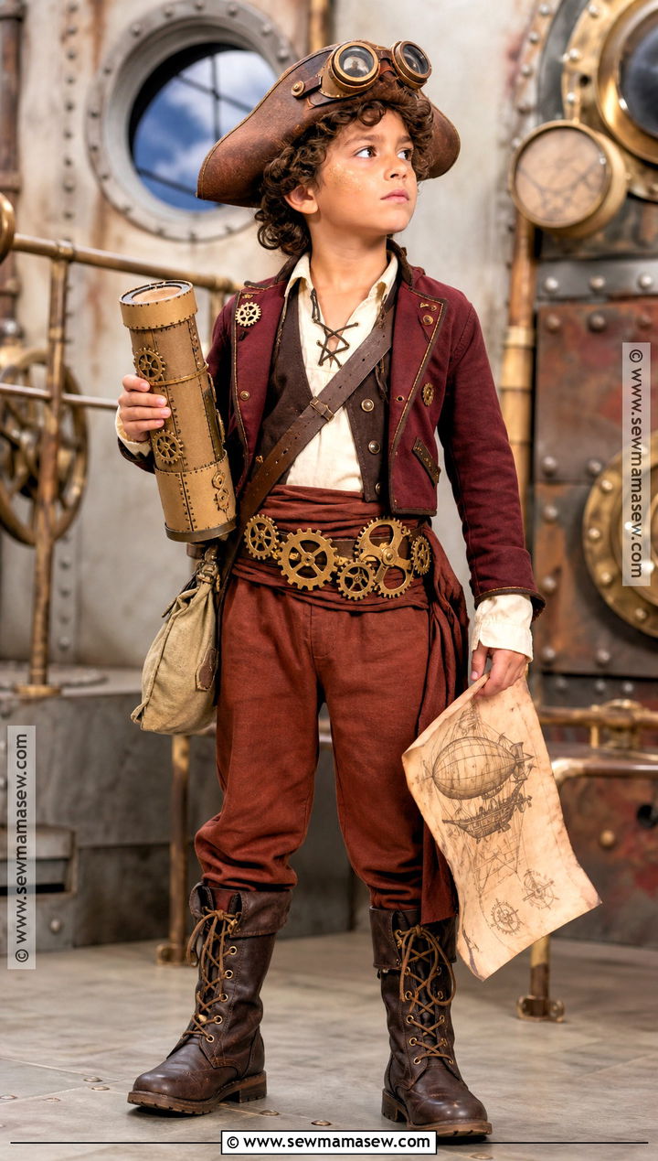 Steampunk Pirate Costume - 35 pirate costume ideas for kids
