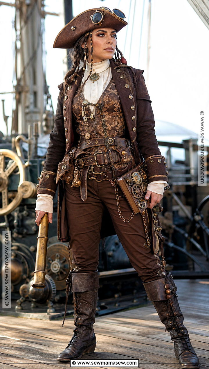 Steampunk Pirate Costume - 35 pirate costumes