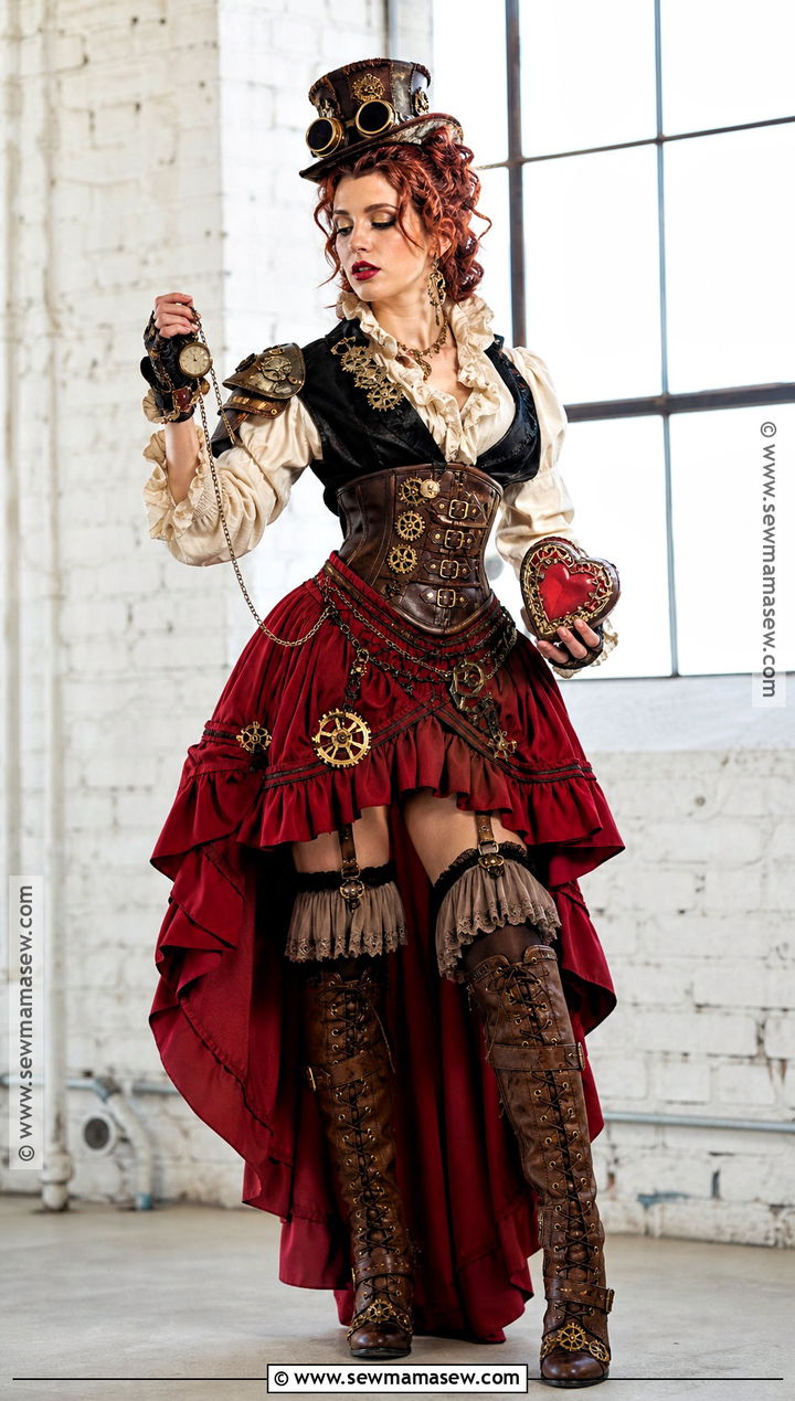 Steampunk Queen Of Hearts Cosplay - 35 Queen Of Hearts Cosplay Ideas