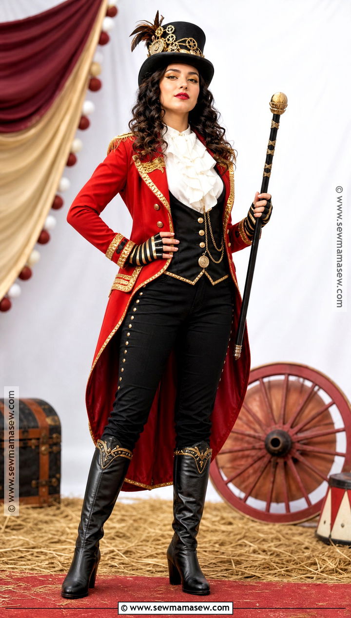 Steampunk Ringmaster Costume - 30 steampunk halloween costumes