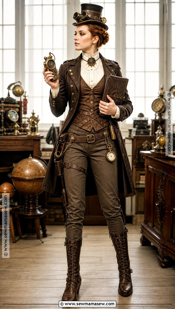 Steampunk Secret Agent Costume - 30 secret agent costume ideas for women