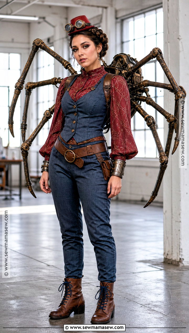Steampunk Spider Man Costume - 30 spiderman halloween costumes for women